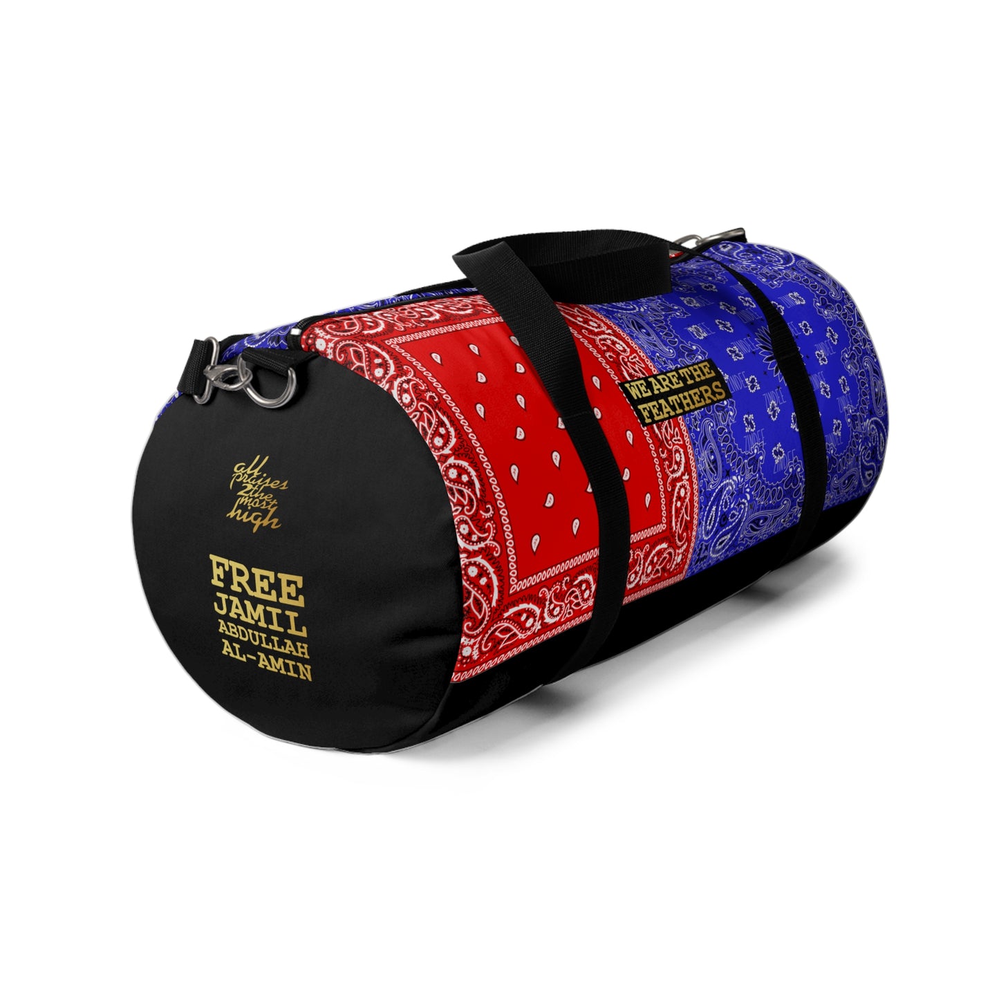 UNO ORGANIC WE ARE THE FEATHERS FREE JAMIL ABDULLAH AL-AMIN Duffel Bag