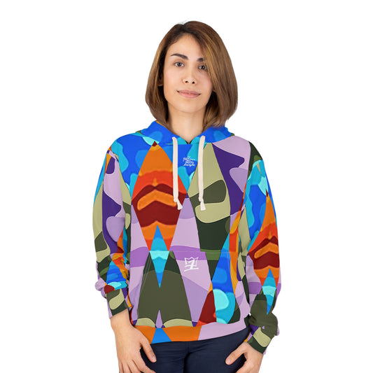 UNO ABSTRACTS Unisex Pullover Hoodie (AOP)