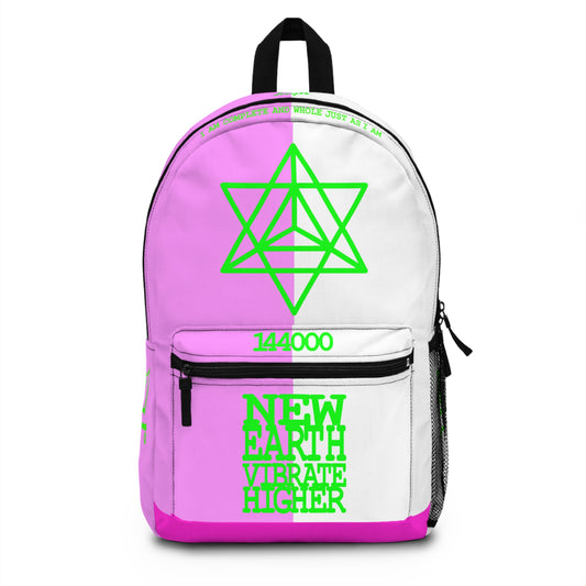 UNO ABSTRACT I AM THAT I AM MERKABA Backpack