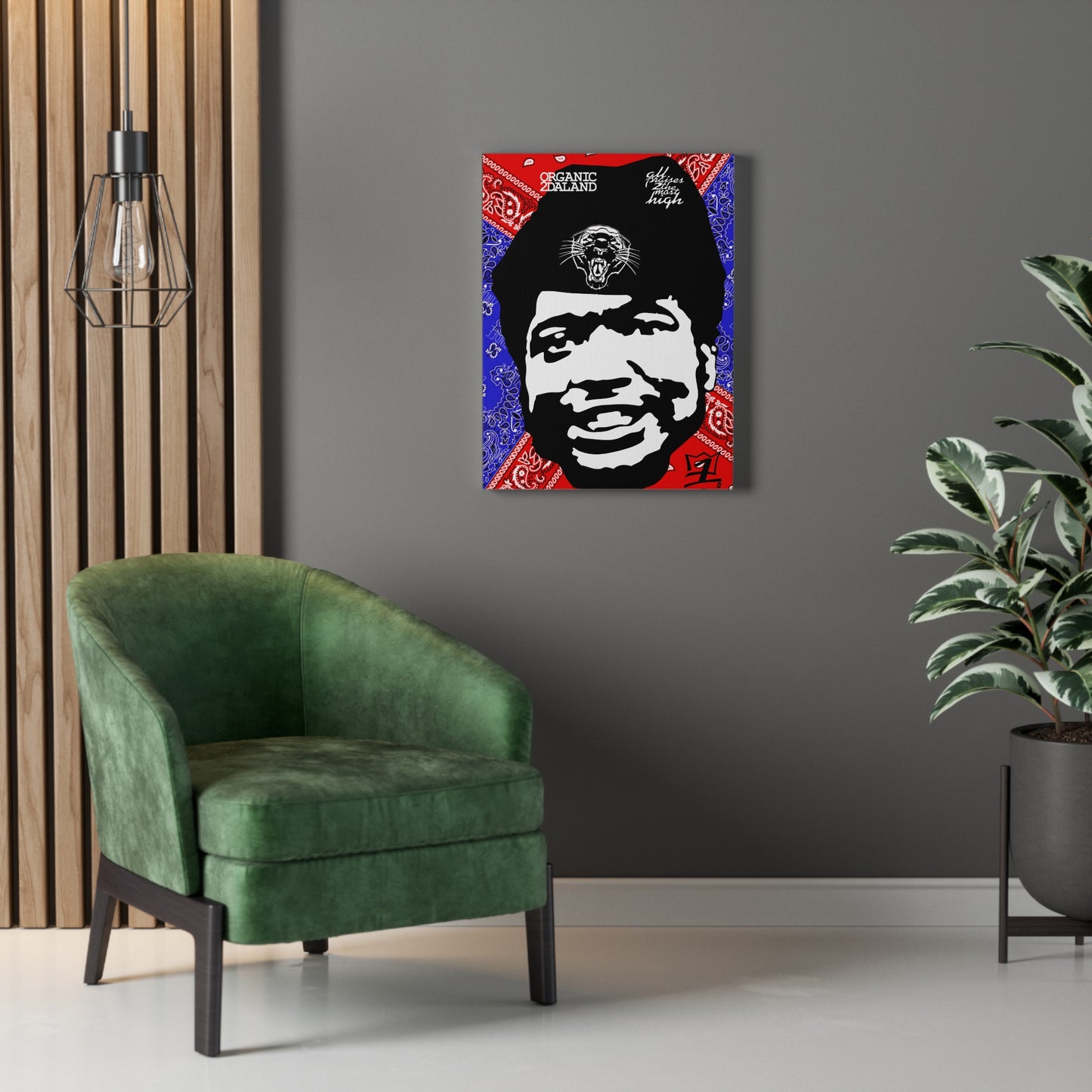 UNO ORGANIC FREDIS4EVA Stretched Canvas