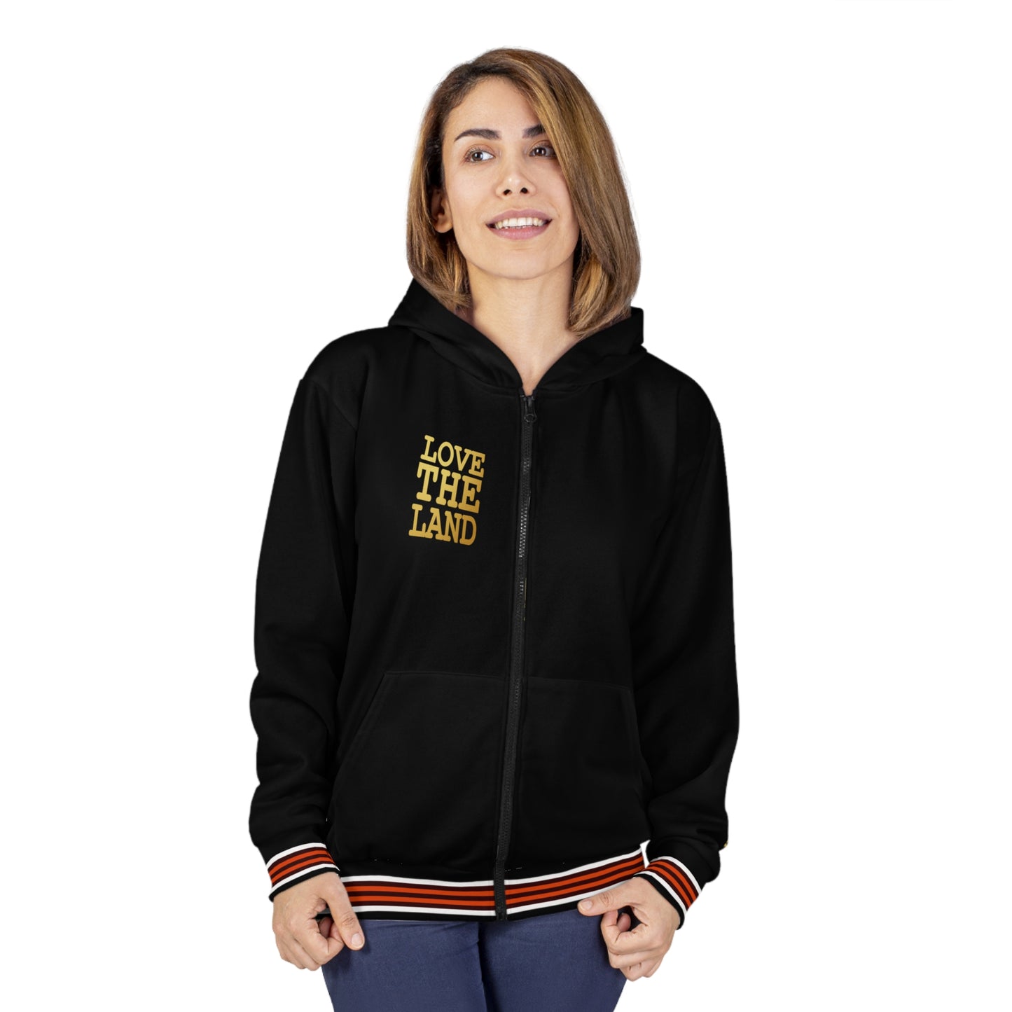 UNO LOVETHELAND CAPTAINS AOP Unisex Zip Hoodie