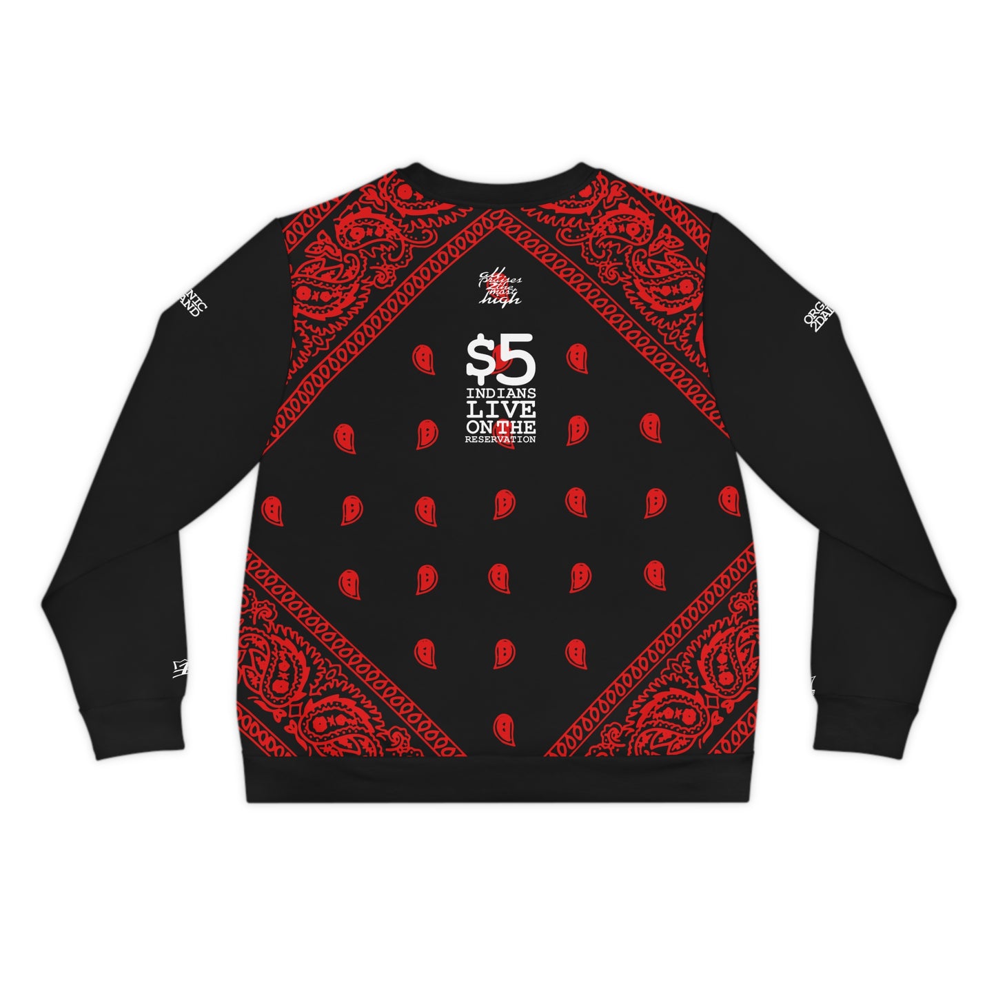 UNO ORGANIC WE ARE THE FEATHERS Lightweight Sweatshirt (AOP)