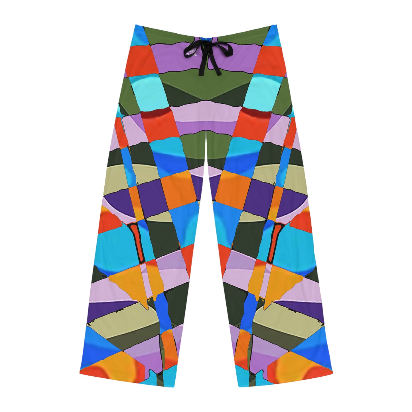 UNO ABSTRACTS Men's Pajama Pants (AOP)