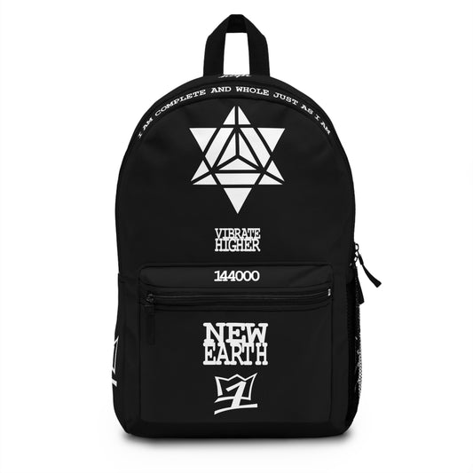 UNO ABSTRACTS NEW EARTH MERKABA Backpack