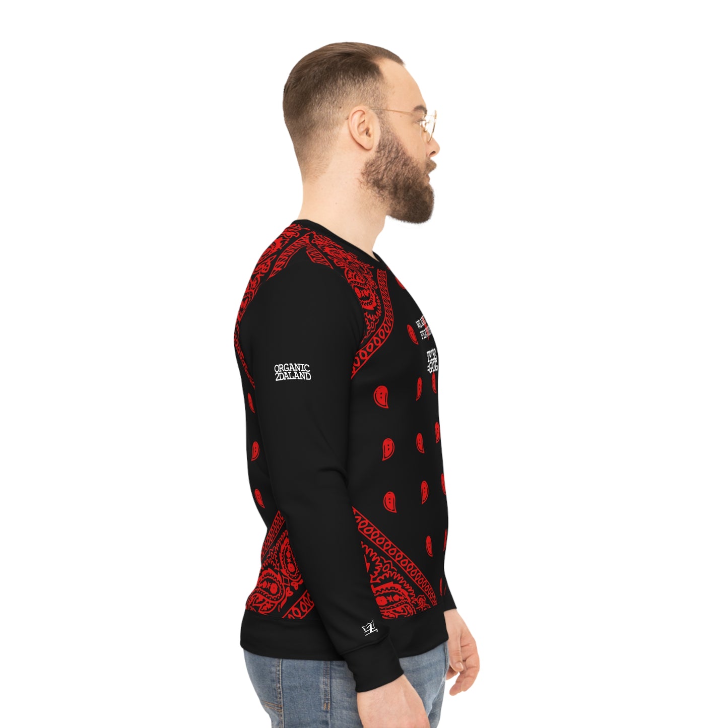 UNO ORGANIC WE ARE THE FEATHERS Lightweight Sweatshirt (AOP)