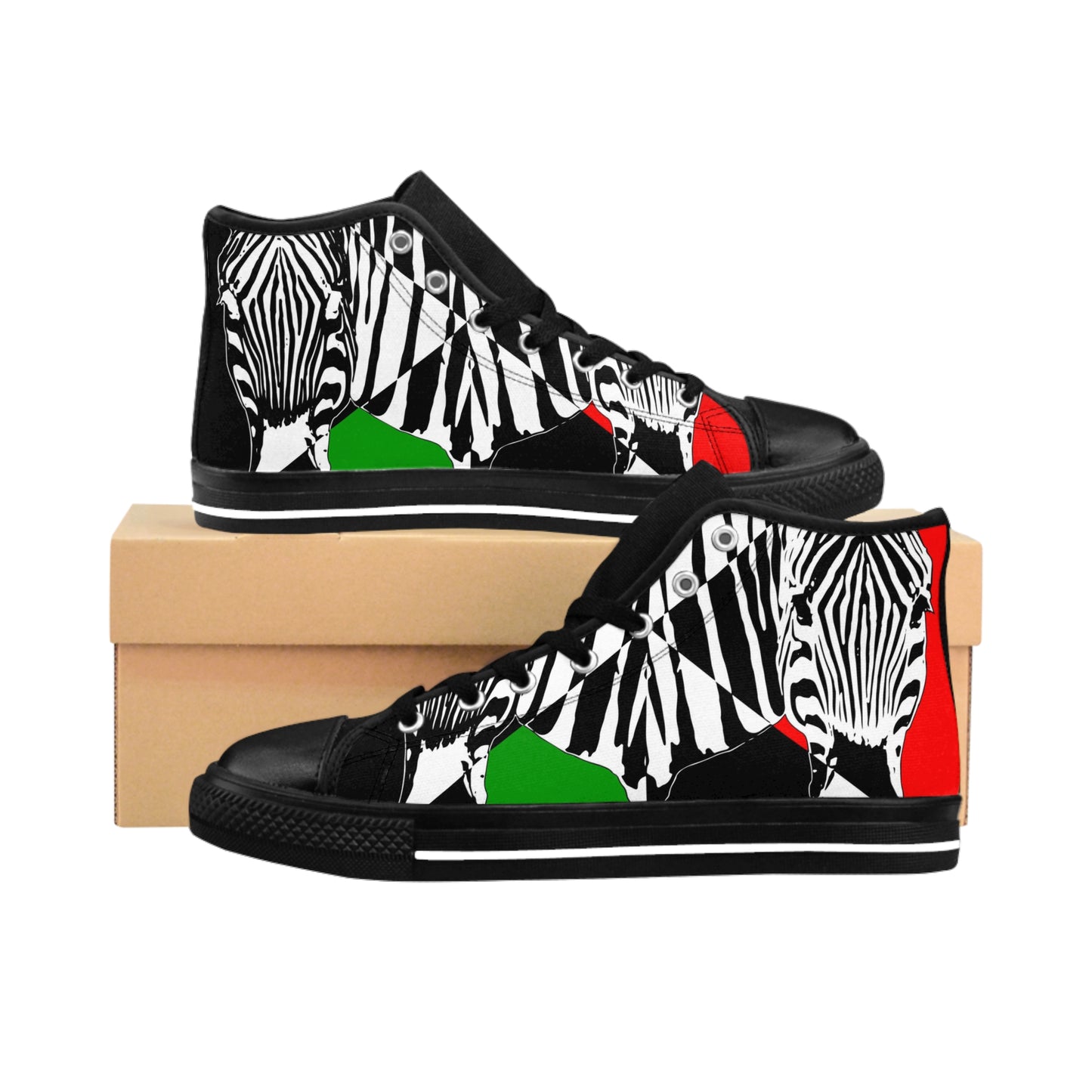 UNO ZEBRALOVE STOPKILL'N Men's Classic Sneakers