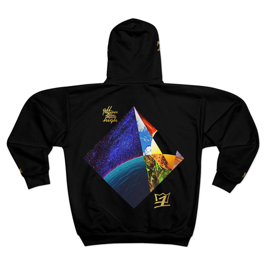 UNO ALLPRAISES II AOP Unisex Zip Hoodie