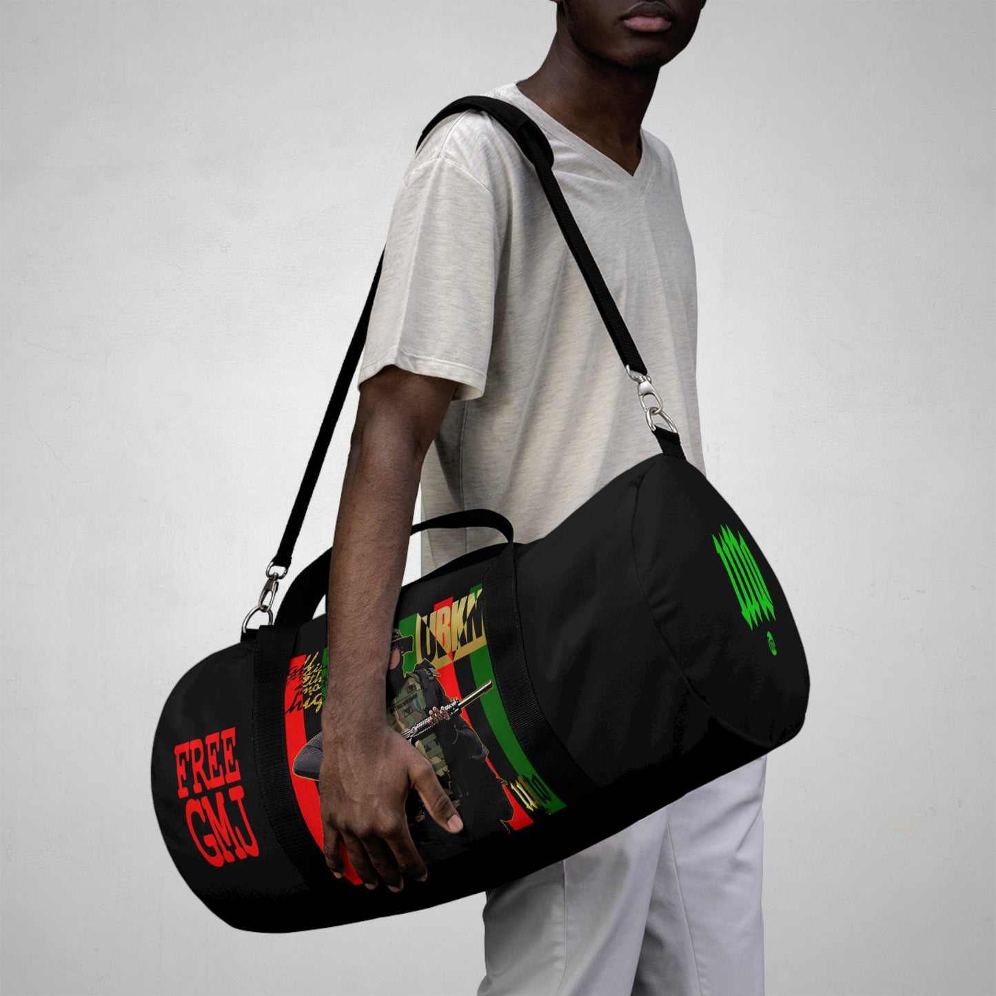 UNO 2THEREPUBLIC FREEGMJ Duffel Bag