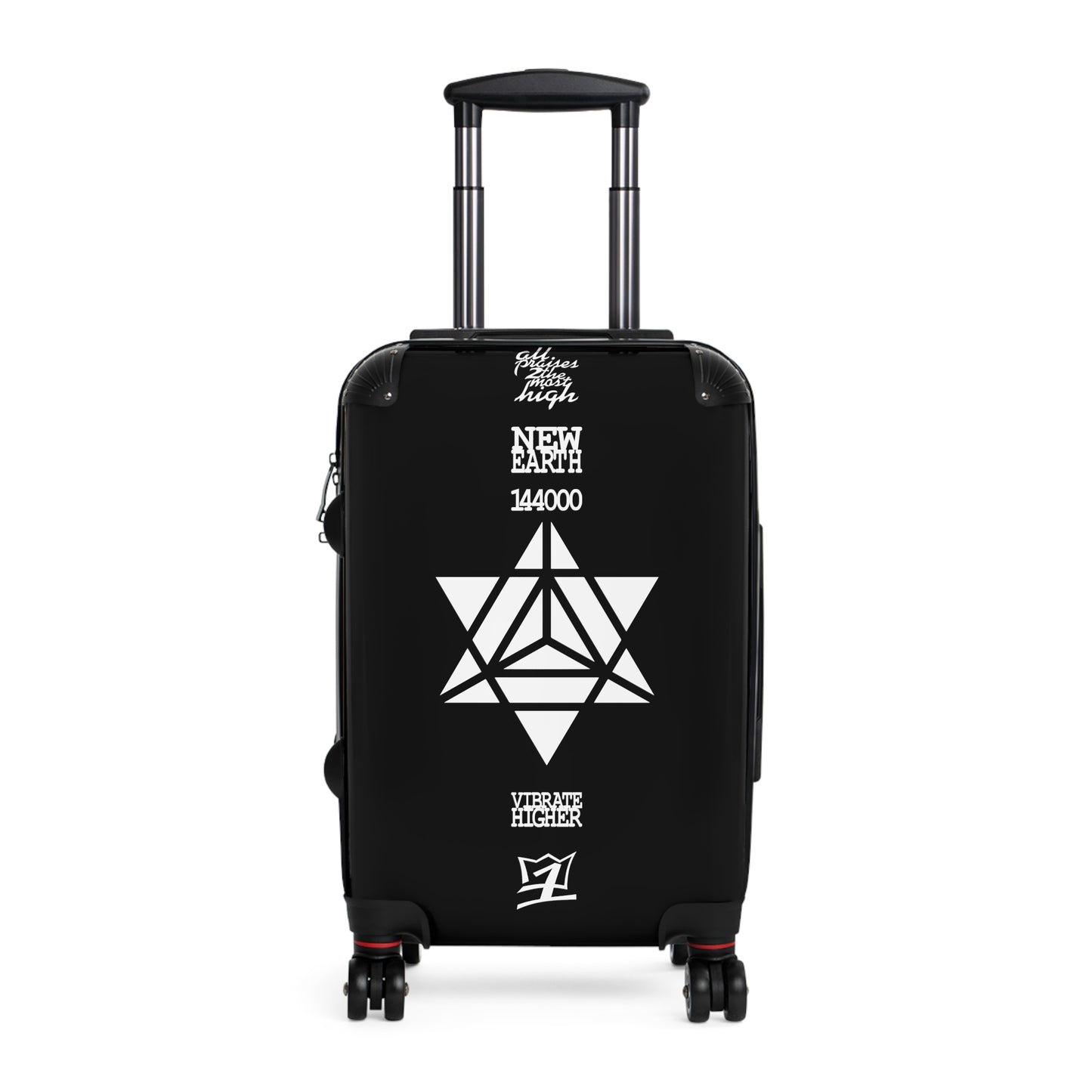 UNO ABSTRACTS NEW EARTH MERKABA Suitcase