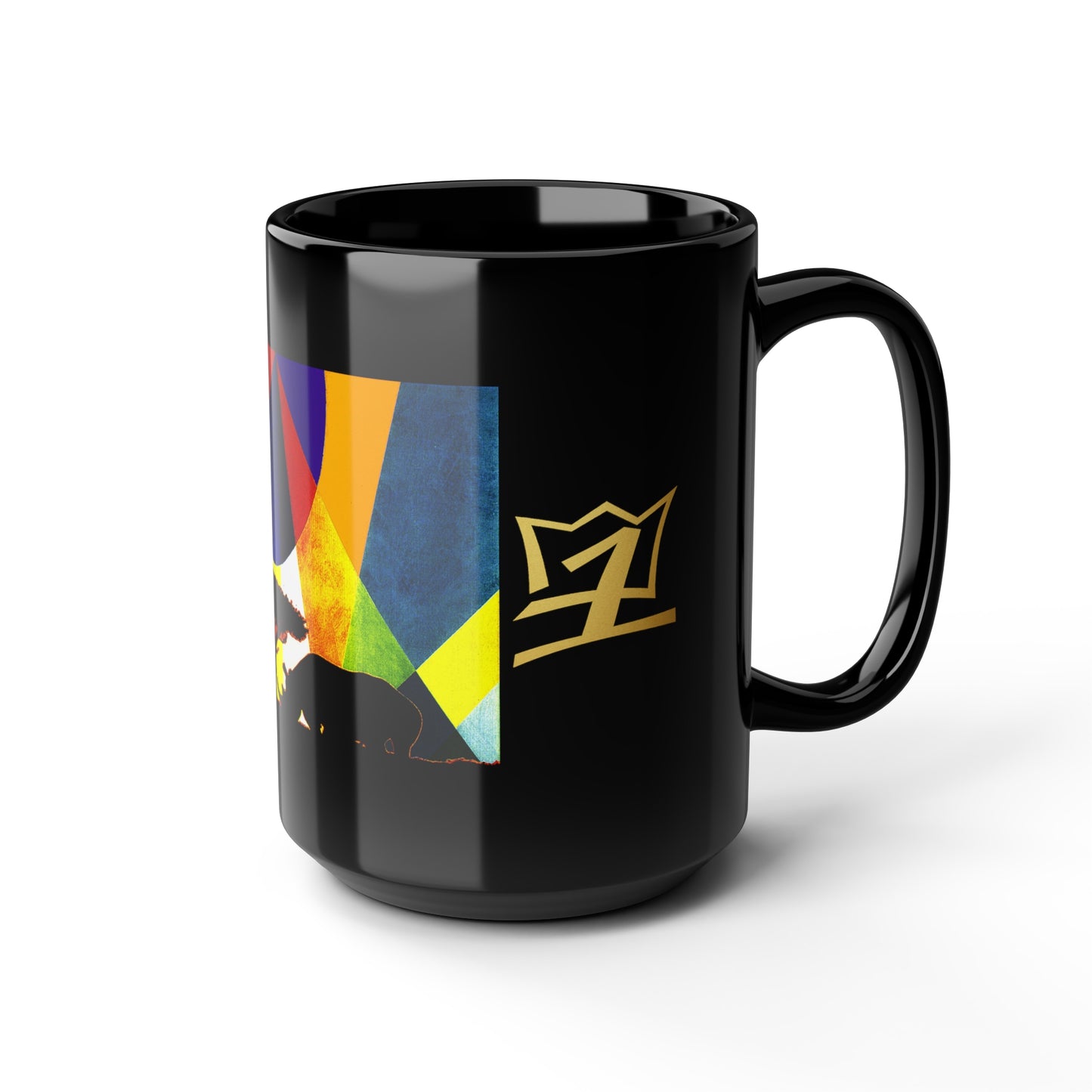 UNO RHINOSUNSET STOPKILL'N Black Mug, 15oz