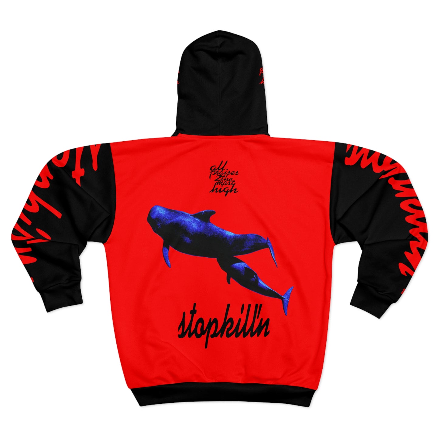 UNO STOPIKLL'N MAMABABYMAMA AOP Unisex Zip Hoodie