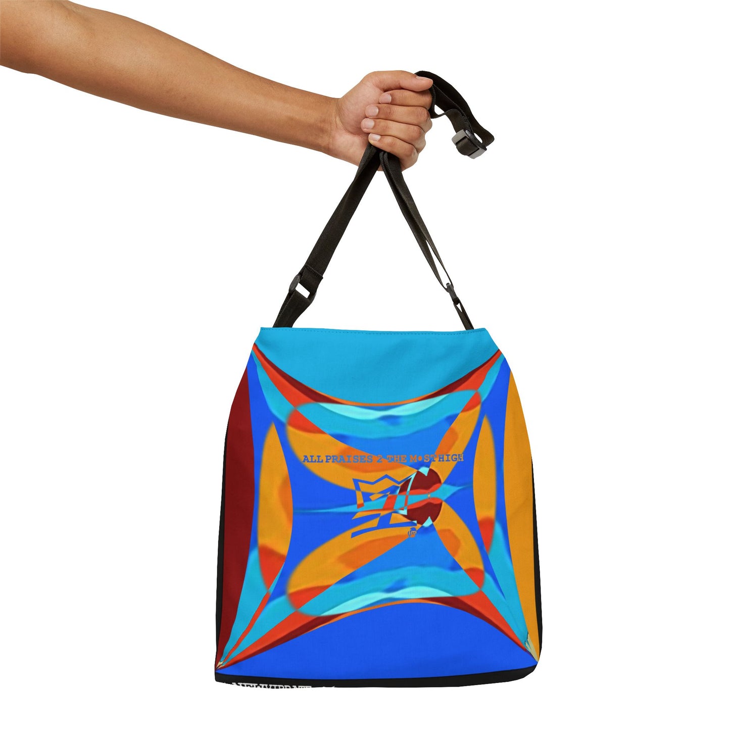 UNO ABSTRACTS NEW EARTH Adjustable Tote Bag (AOP)