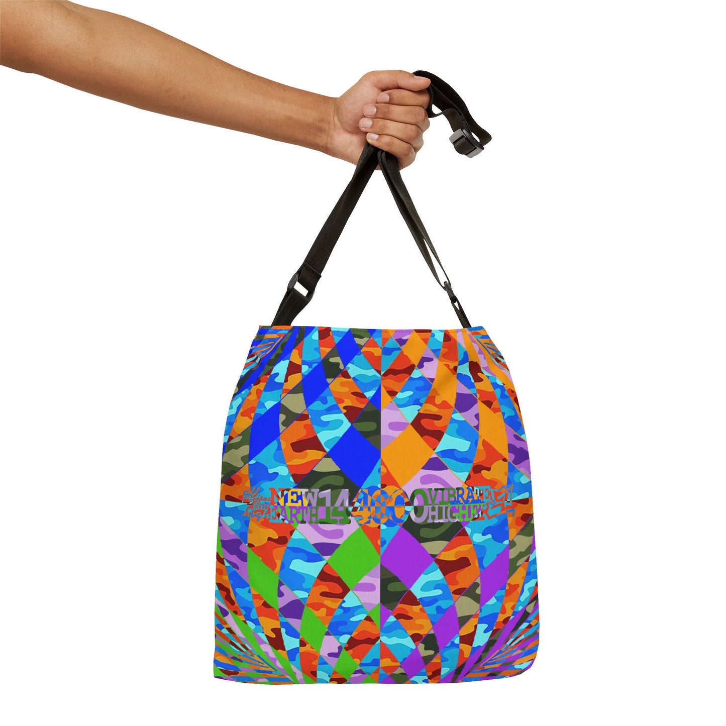 UNO ABSTRACT NEW EARTH Adjustable Tote Bag (AOP)