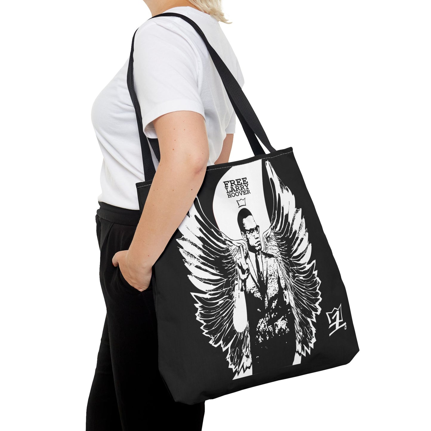 UNO ORGANIC ANGEL MALCOLM FREE LARRY HOOVER Tote Bag (AOP)