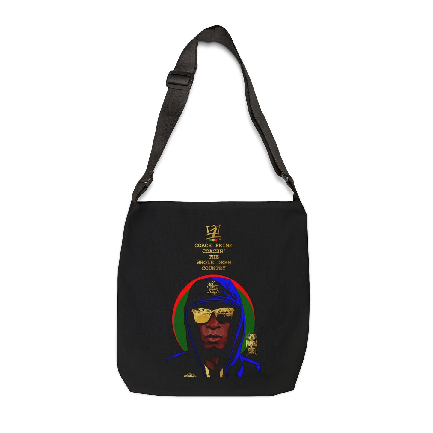 UNO LOVEBLACKLIVES LOVE COACH PRIME Adjustable Tote Bag (AOP)