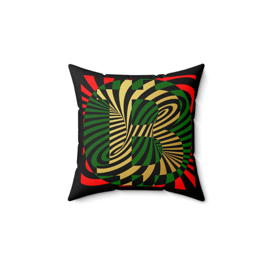 UNOBTCMAX Faux Suede Square Pillow