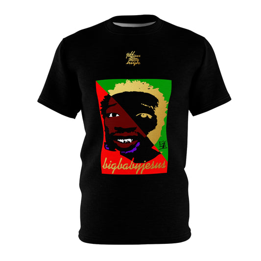 UNO LOVEBLACKLIVES BIGBABYJESUS Unisex Cut & Sew Tee (AOP)