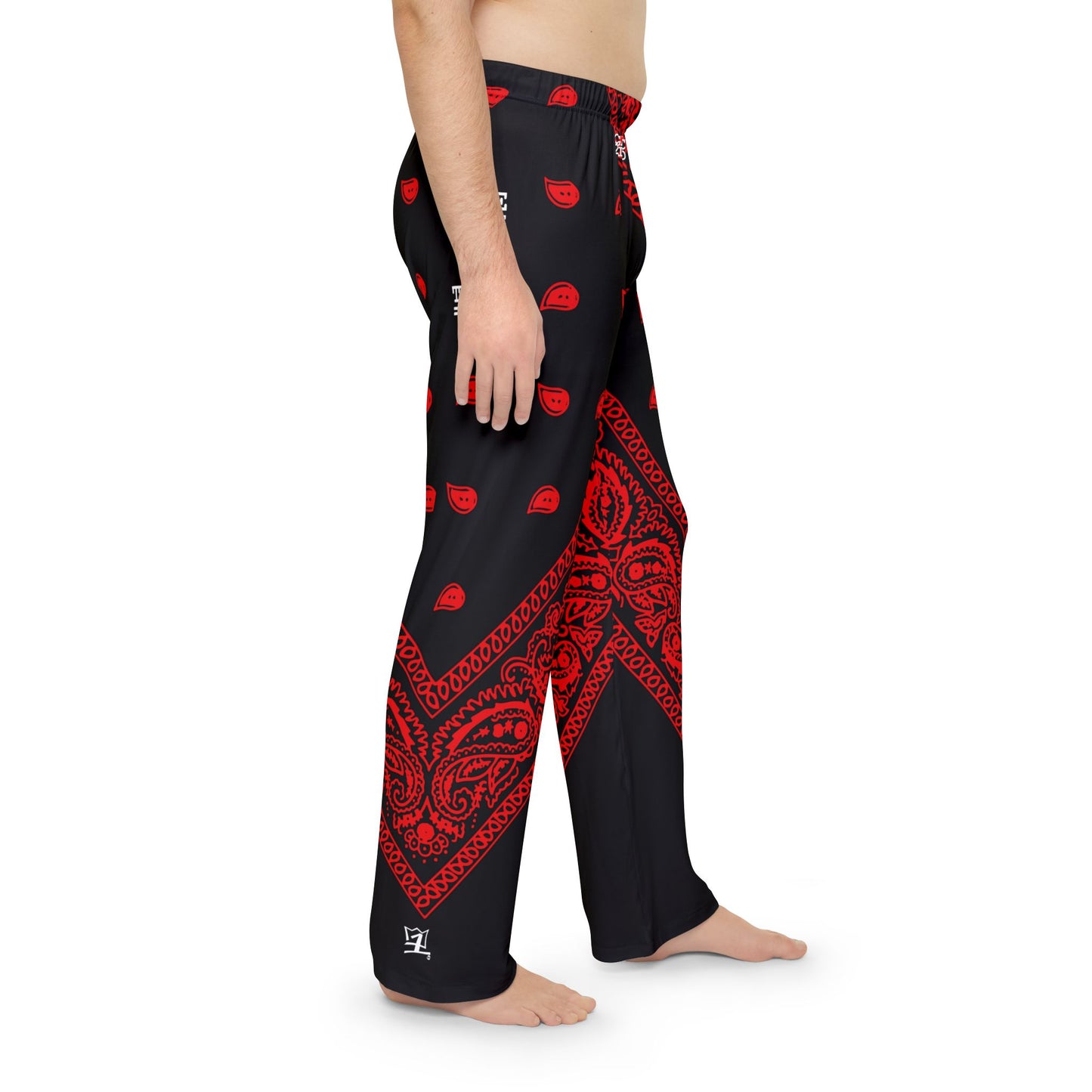 UNO ORGANIC TRIBE=GANG FREE TOOKIE WILLIAMS Men's Pajama Pants (AOP)