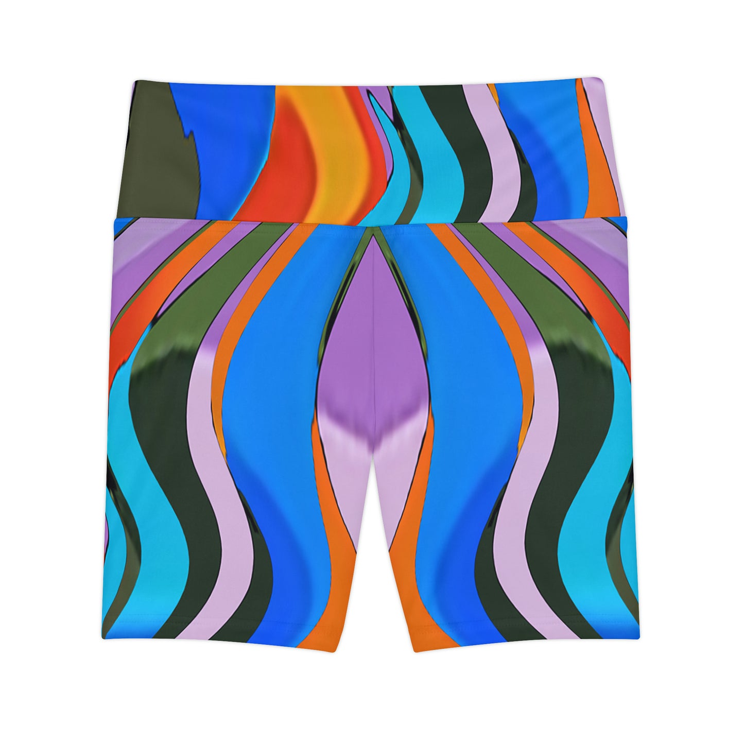 UNO ABSTRACTS Women's Workout Shorts (AOP)