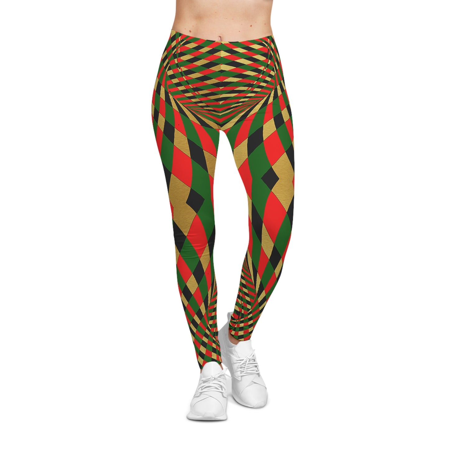 UNO ABSTRACTS Women's Casual Leggings (AOP)