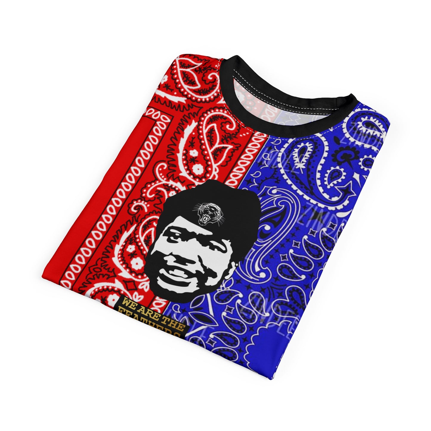 UNO ORGANIC WE ARE THE FEATHERS FREDIS4EVA Unisex Cut & Sew Tee (AOP)