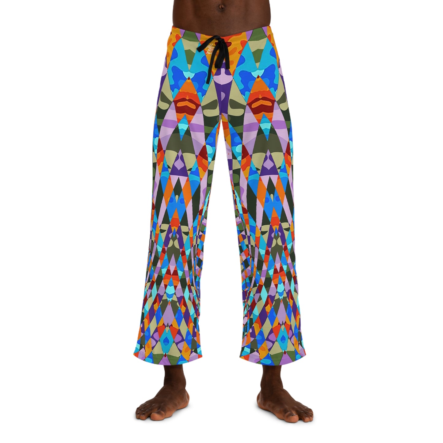 UNO ABSTRACTS Men's Pajama Pants (AOP)