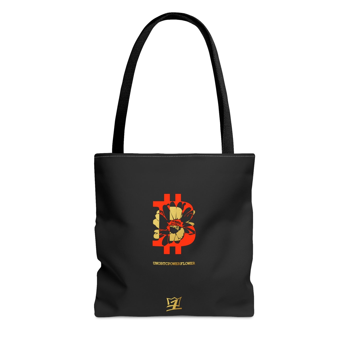 UNOBTCPOWERFLOWER AOP Tote Bag