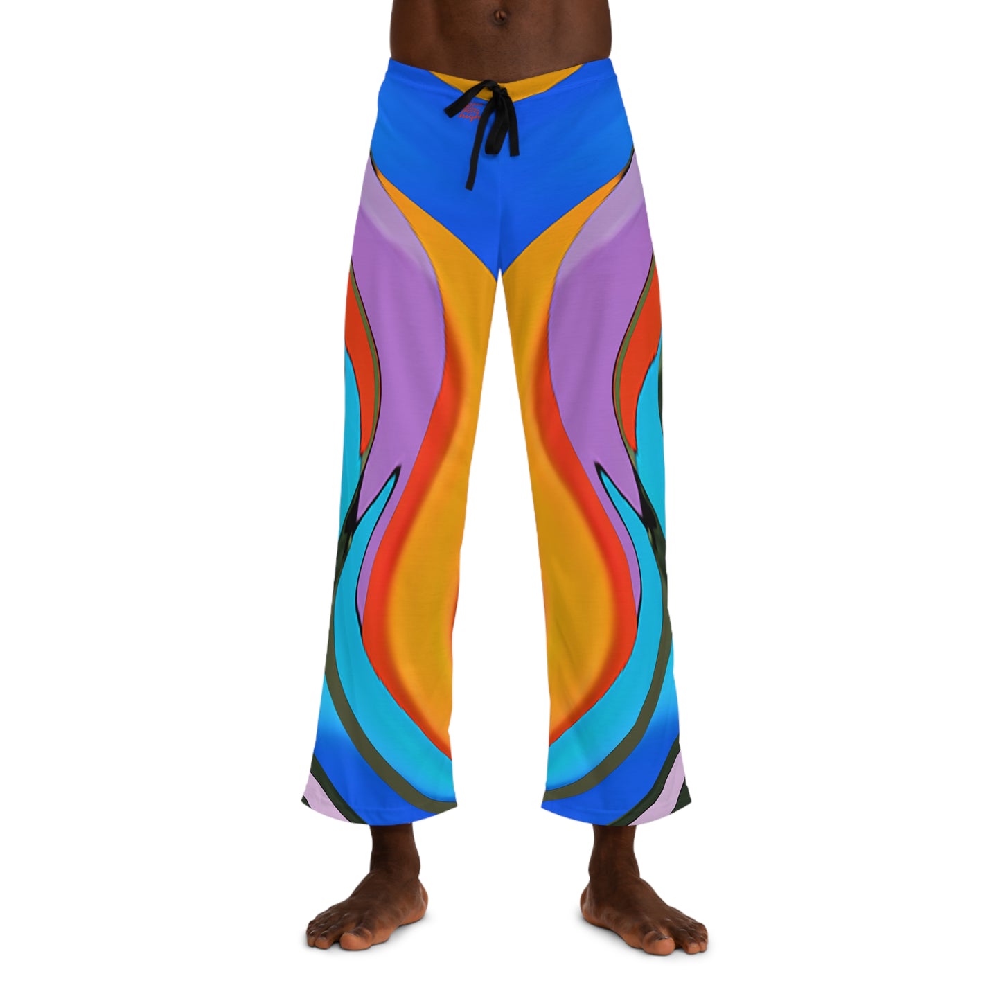 UNO ABSTRACTS Men's Pajama Pants (AOP)