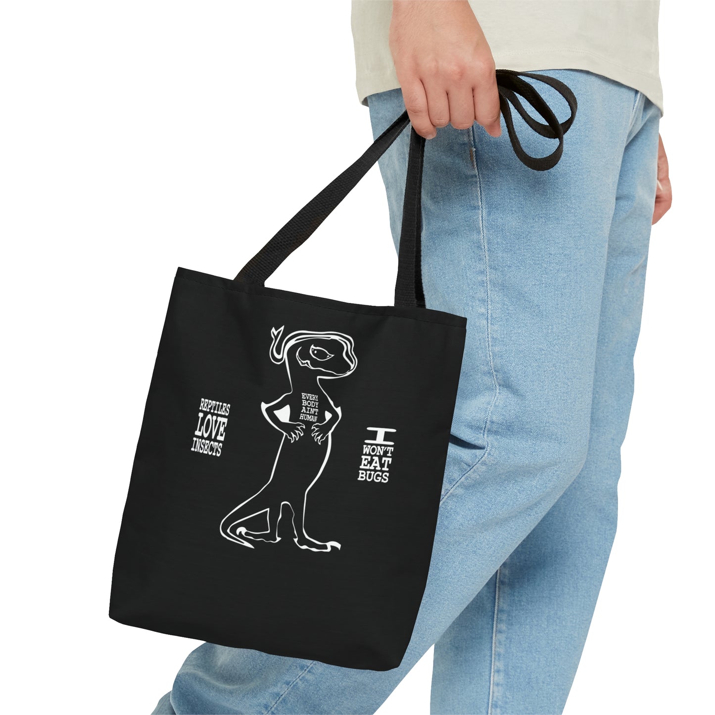 UNO 2THEREPUBLIC EVERYBODY AIN'T HUMAN Tote Bag (AOP)