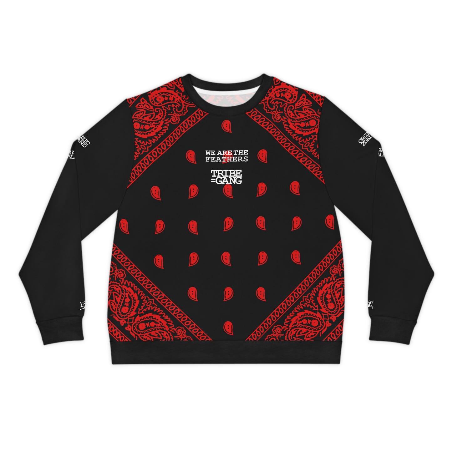 UNO ORGANIC WE ARE THE FEATHERS Lightweight Sweatshirt (AOP)