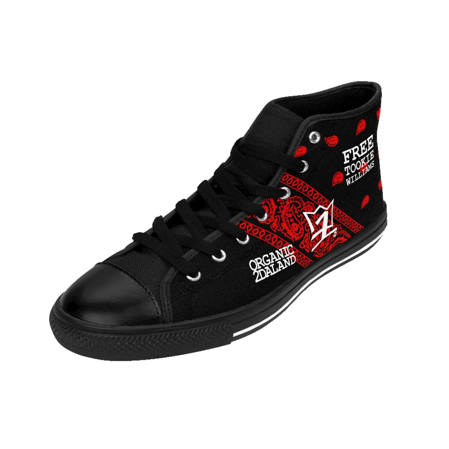 UNO ORGANIC TRIBE=GANG FREE TOOKIE WILLIAMS Men's Classic Sneakers