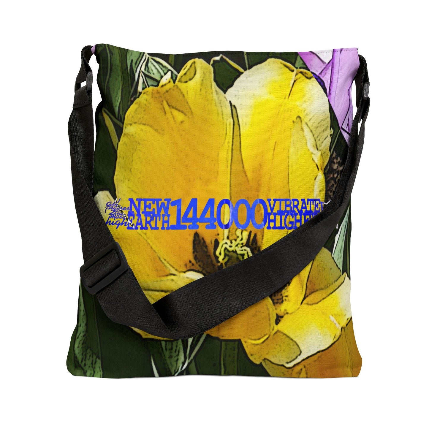 UNO ABSTRACT NEW EARTH Adjustable Tote Bag (AOP)