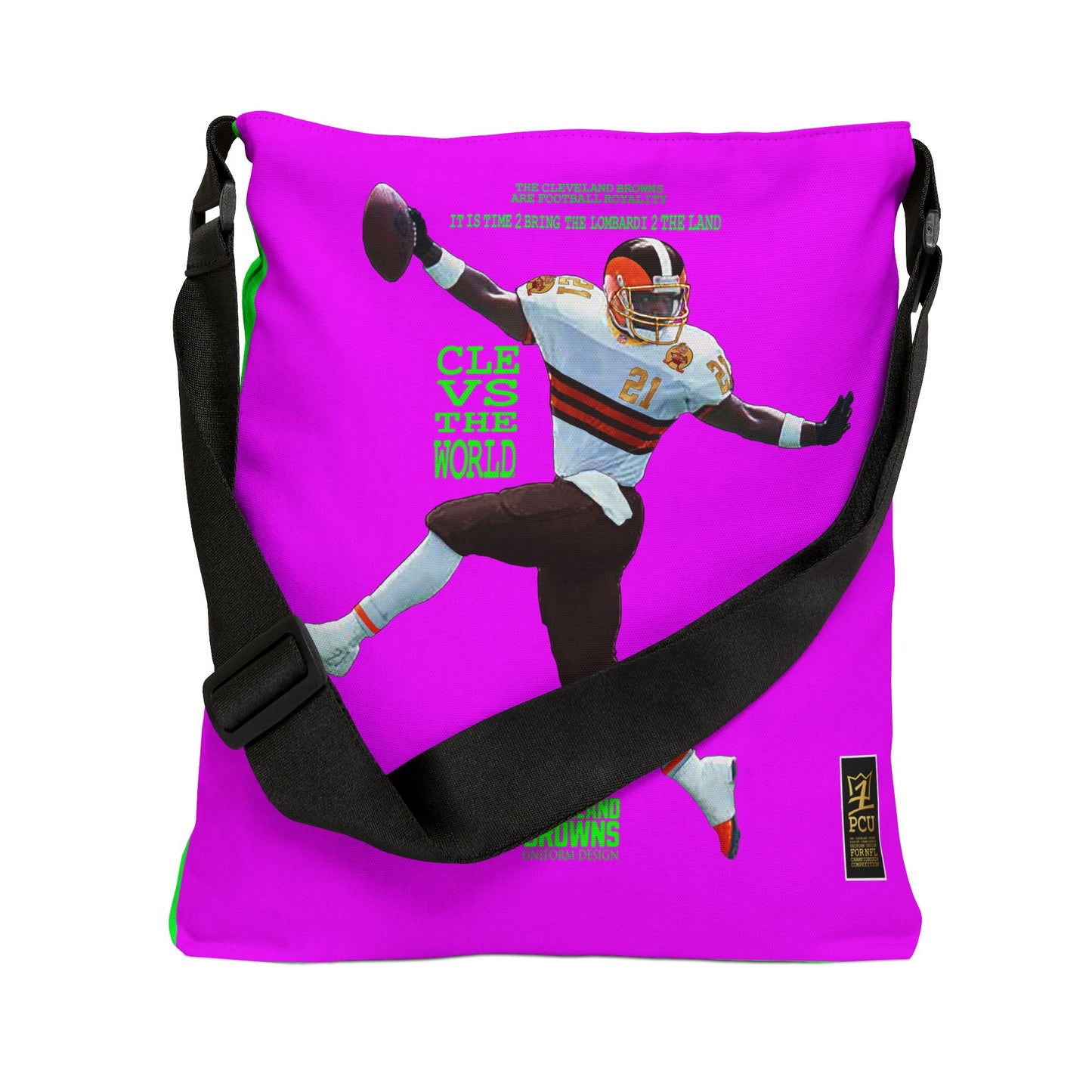 UNO LOVETELAND LOVEDABROWNS Adjustable Tote Bag (AOP)