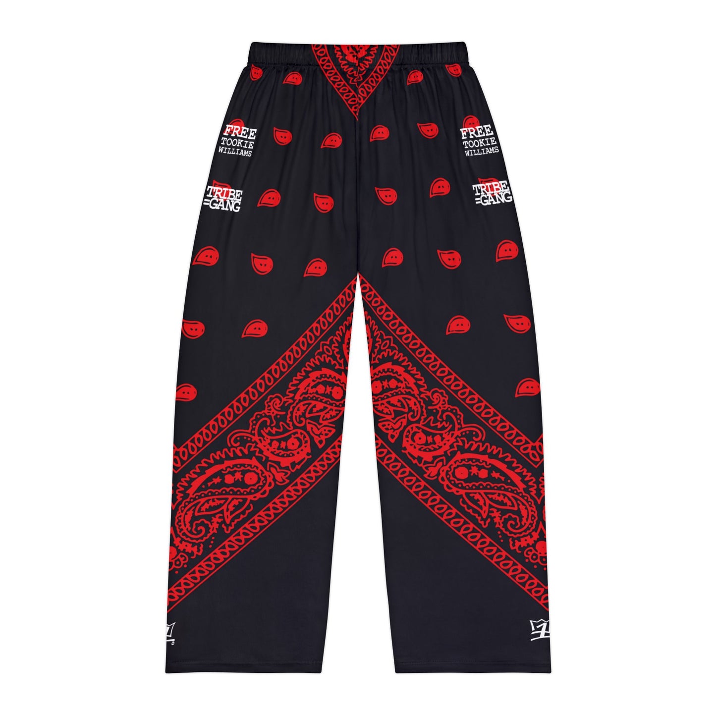 UNO ORGANIC TRIBE=GANG FREE TOOKIE WILLIAMS Men's Pajama Pants (AOP)