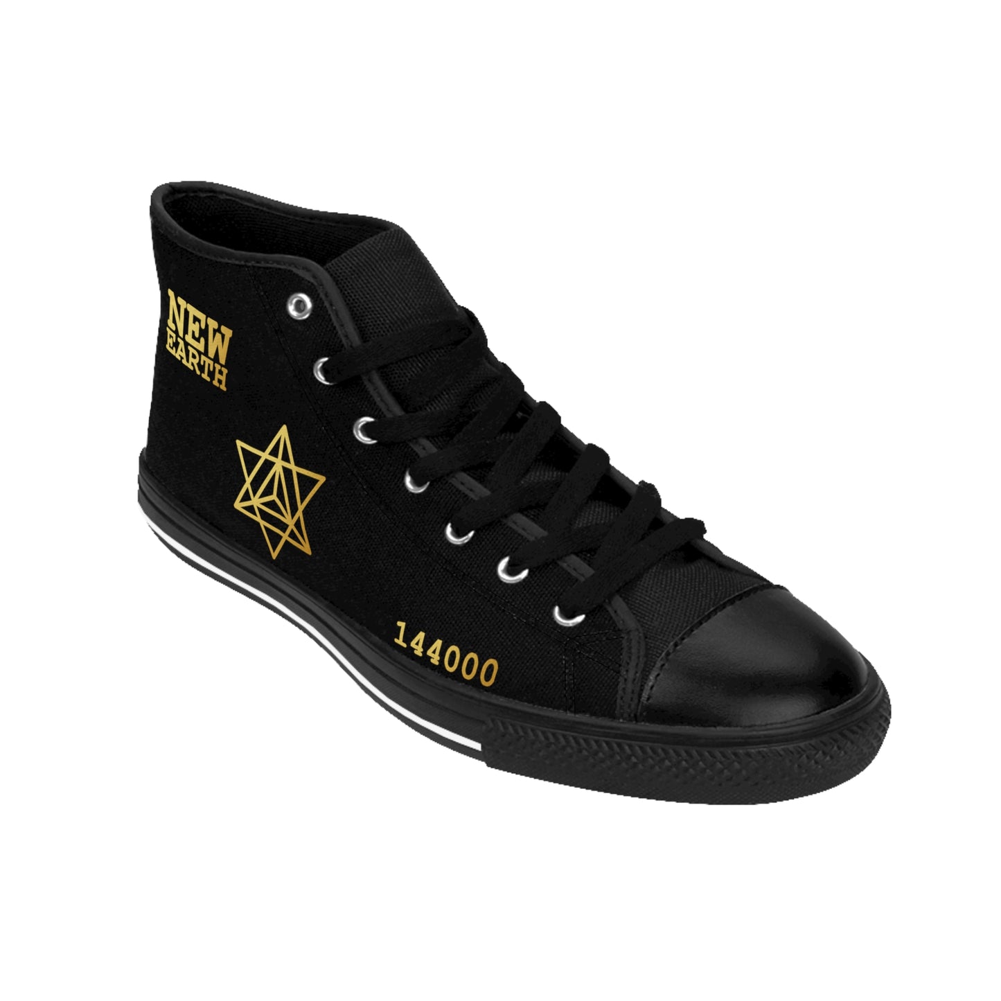 UNO ABSTRACTS NEW EARTH MERKABA Men's Classic Sneakers