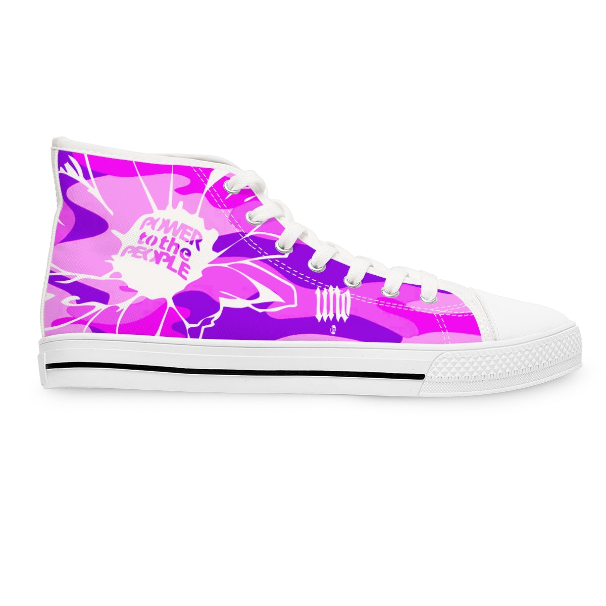 UNO POWERFLOWER Women's High Top Sneakers Camo Collection