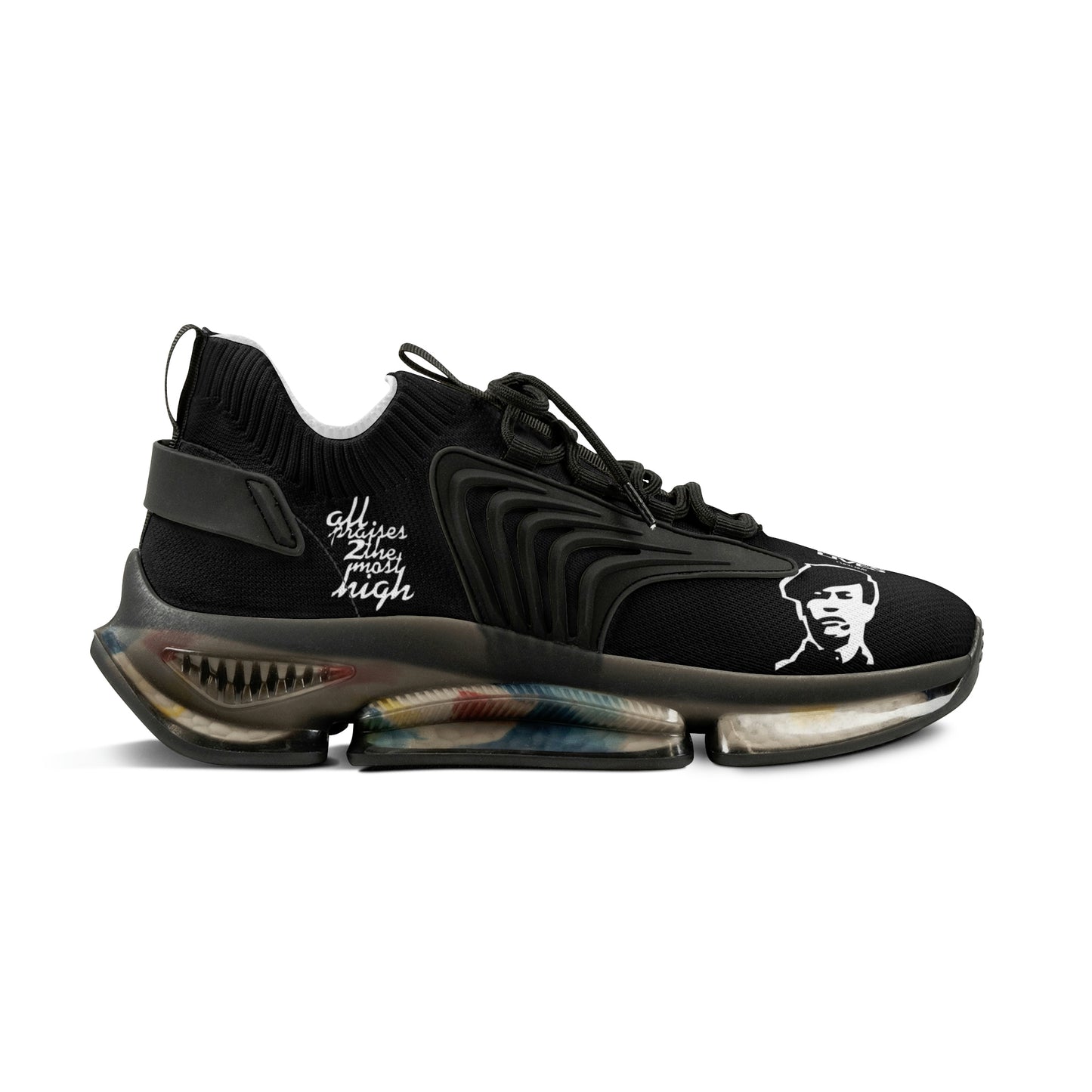 UNO LOVEHUEY LoveBlackLives Men's Mesh Sports Sneakers