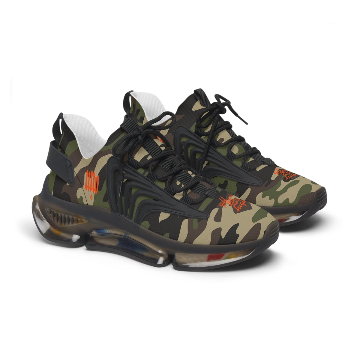 UNO ALL PRAISES Women's Mesh Sneakers Camo Collection