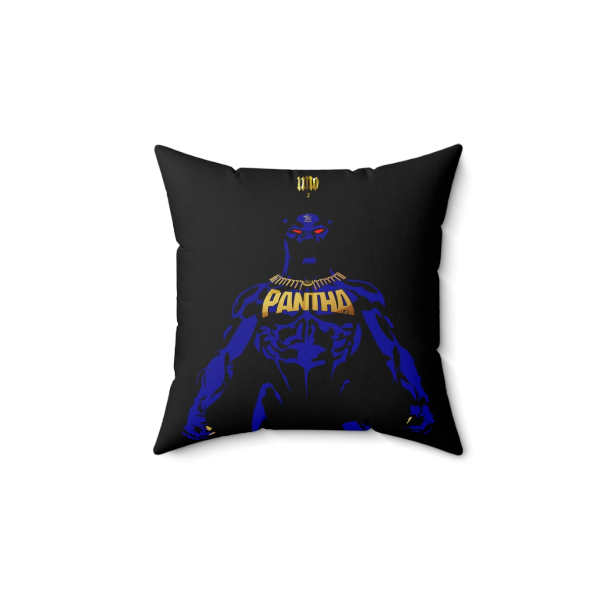 UNO PANTHA Faux Suede Square Pillow