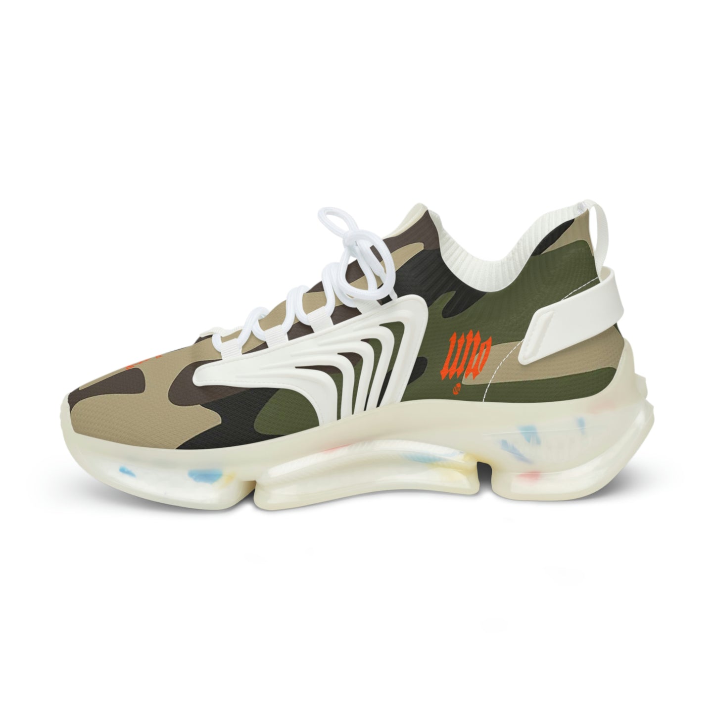 UNO ALL PRAISES Men's Mesh Sports Sneakers Camo Collection