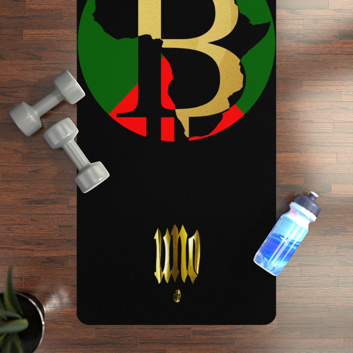 UNOBTCAFRICA Rubber Yoga Mat