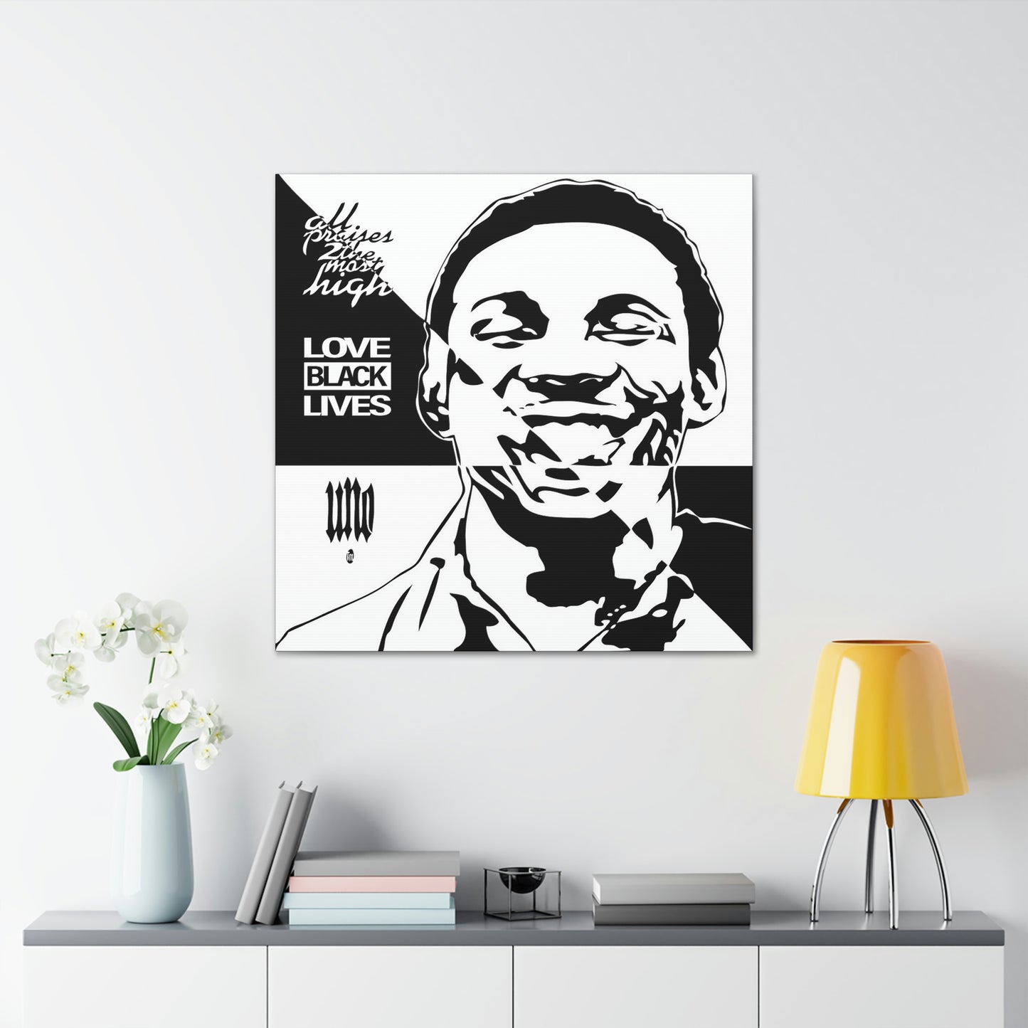 UNOLOVEBLACKLIVES LOVETOOTS Canvas Gallery Wraps