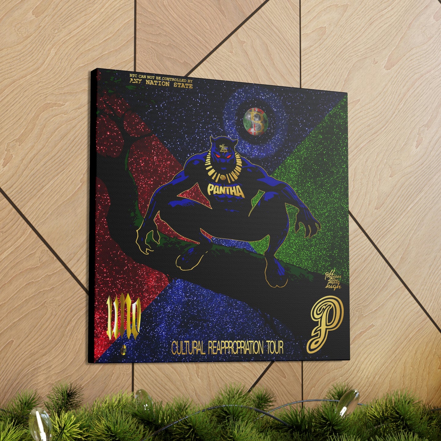 UNO BTCPANTHA CULTURAL REAPPROPRIATION TOUR 12", 20", 24", & 36" Canvas Gallery Wraps