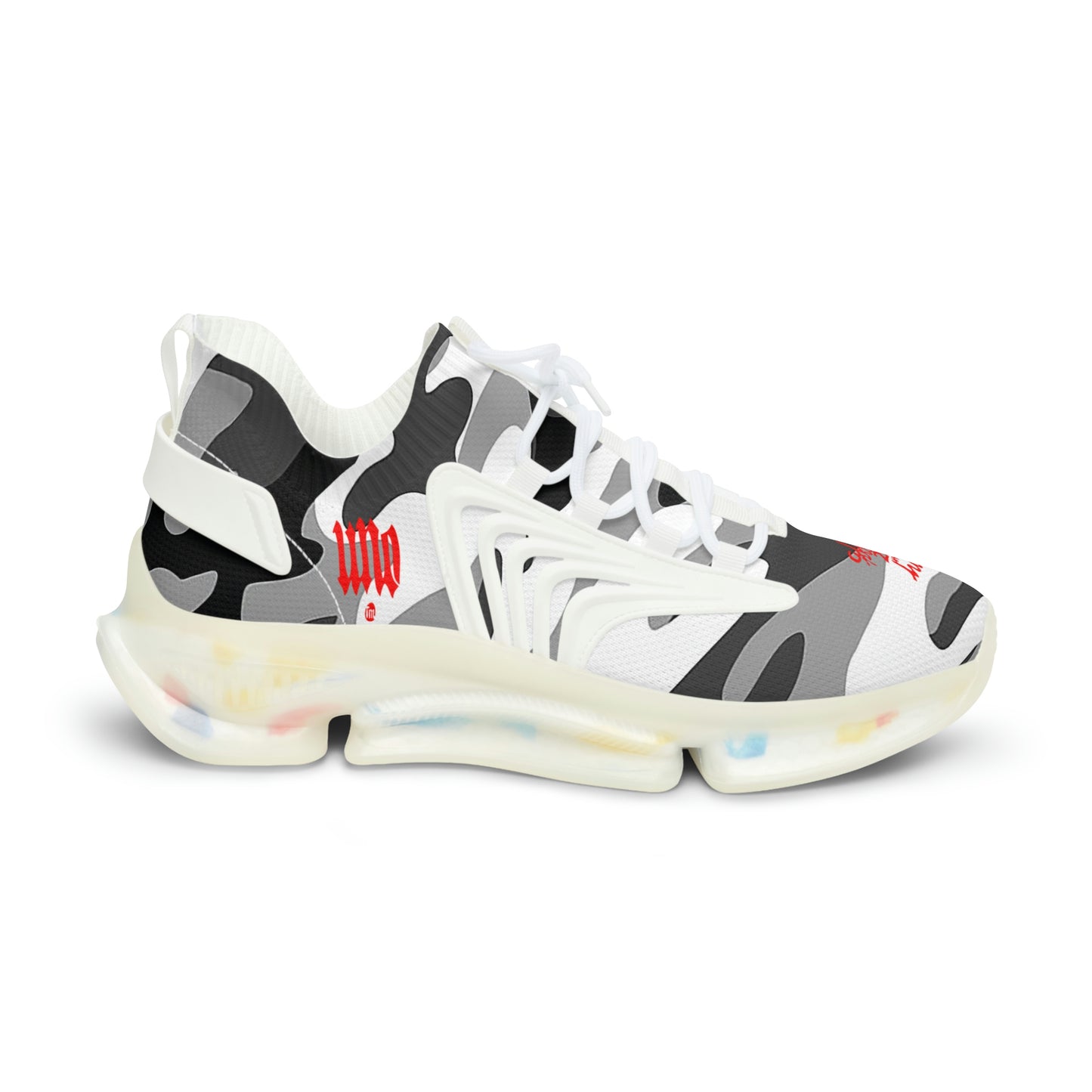 UNO ALL PRAISES Men's Mesh Sports Sneakers Camo Collection