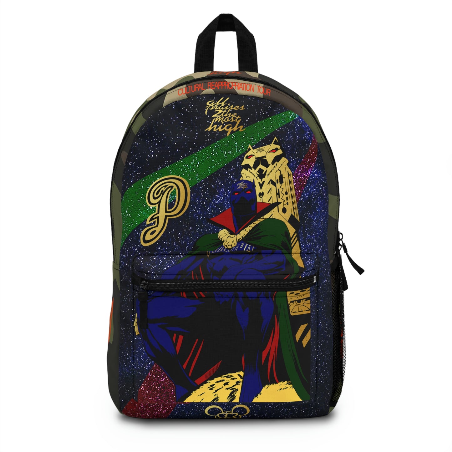 UNO PANTHA CULTURAL REAPPROPRIATION TOUR LAW OF MIND Backpack Camo Collection