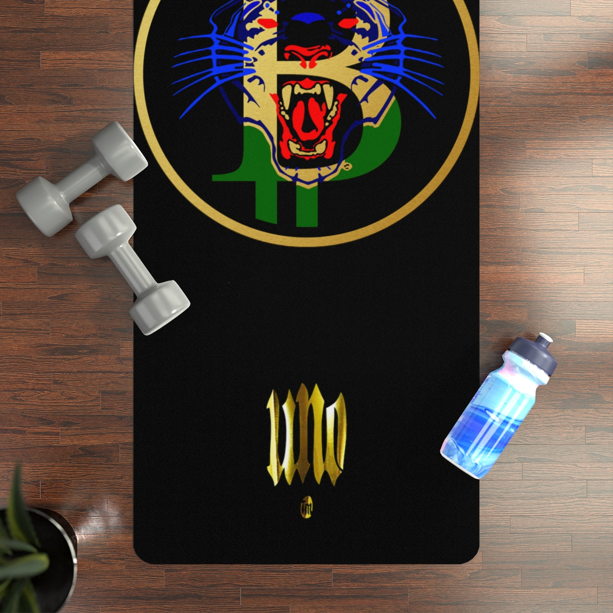 UNOBTCPANTHA Rubber Yoga Mat