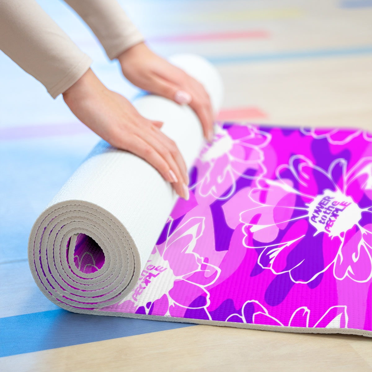 UNO POWERFLOWER Foam Yoga Mat Camo Collection