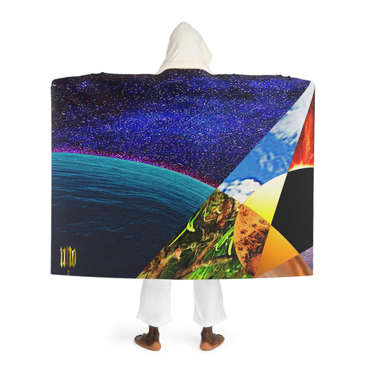UNO ALLPRAISES II Hooded Sherpa Fleece Blanket