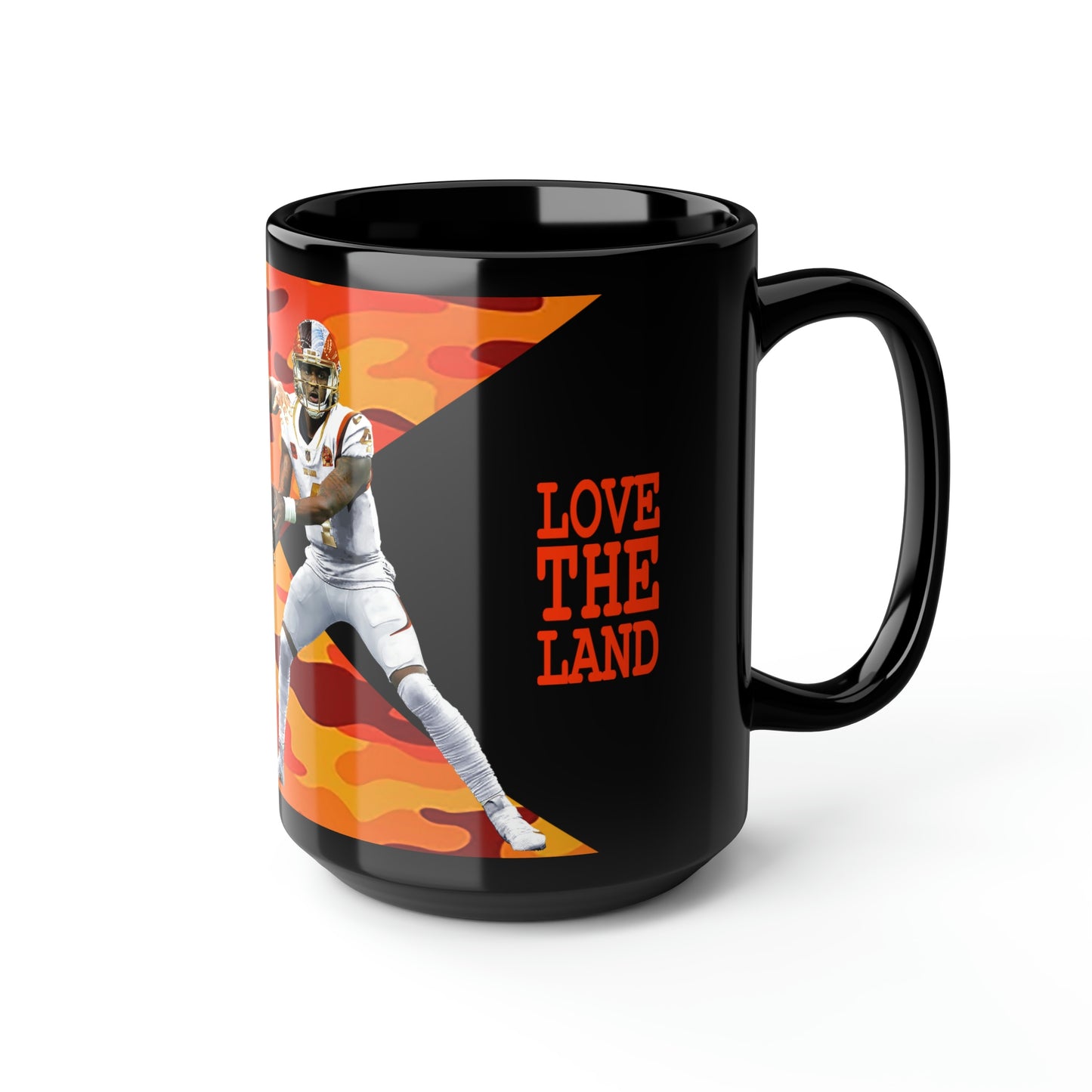 UNO LOVETHELAND Black Mug, 15oz Camo Collection