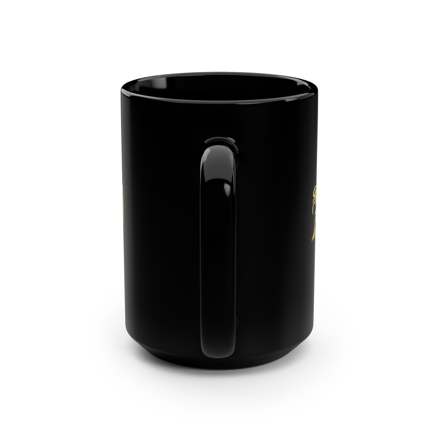 UNO POWERFLOWER LOVEBOB Black Mug, 15oz